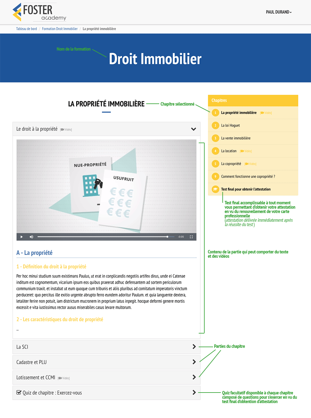Espace Formation